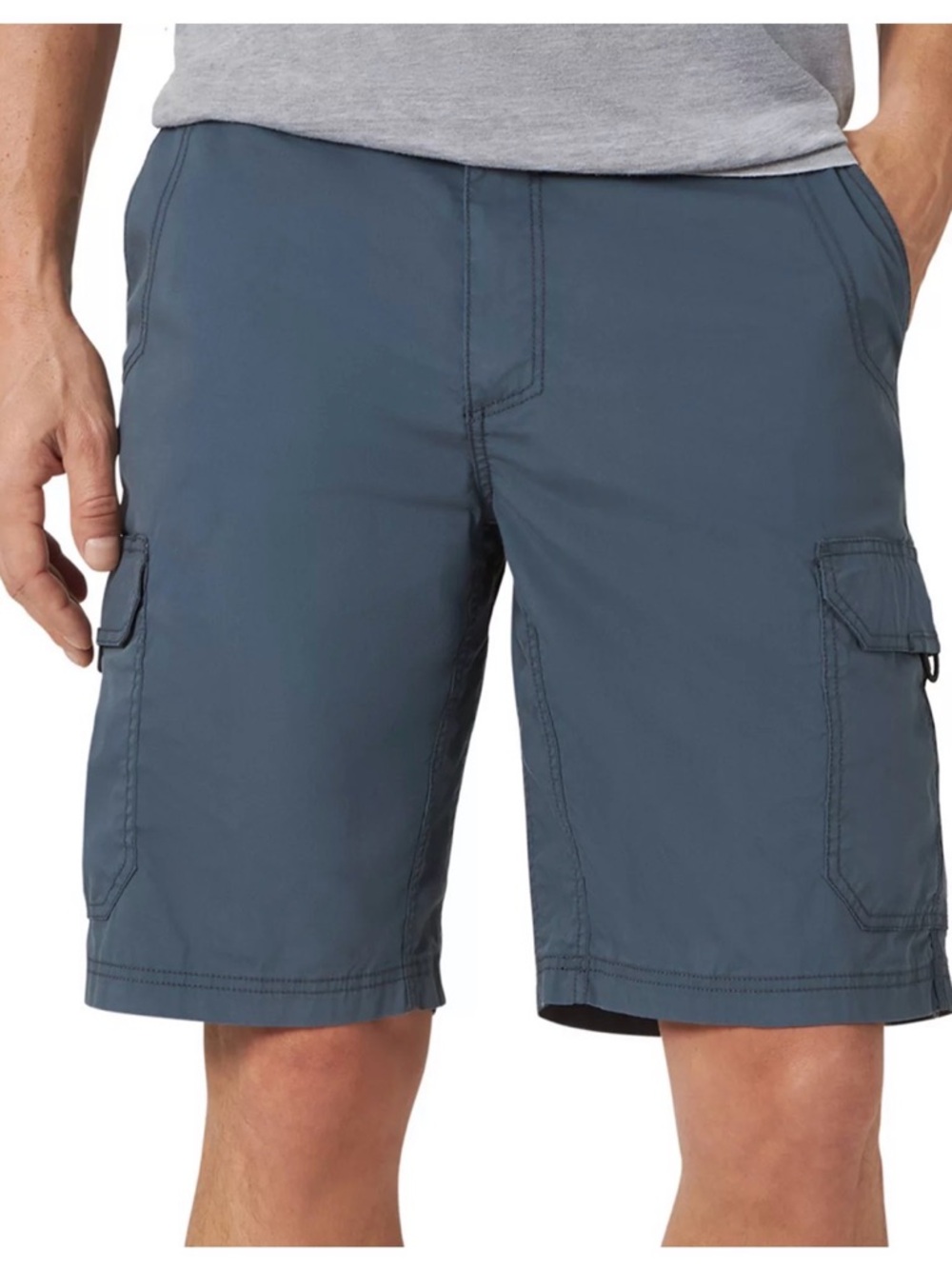 Lee Men’s Cargo Shorts in Slate Blue